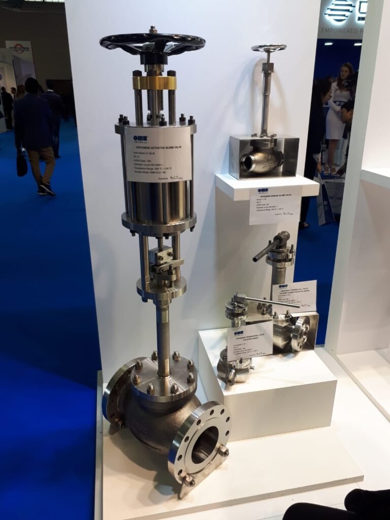 OMB CRYOGENIC Actuated Valves Minus200Deg C 768x1024